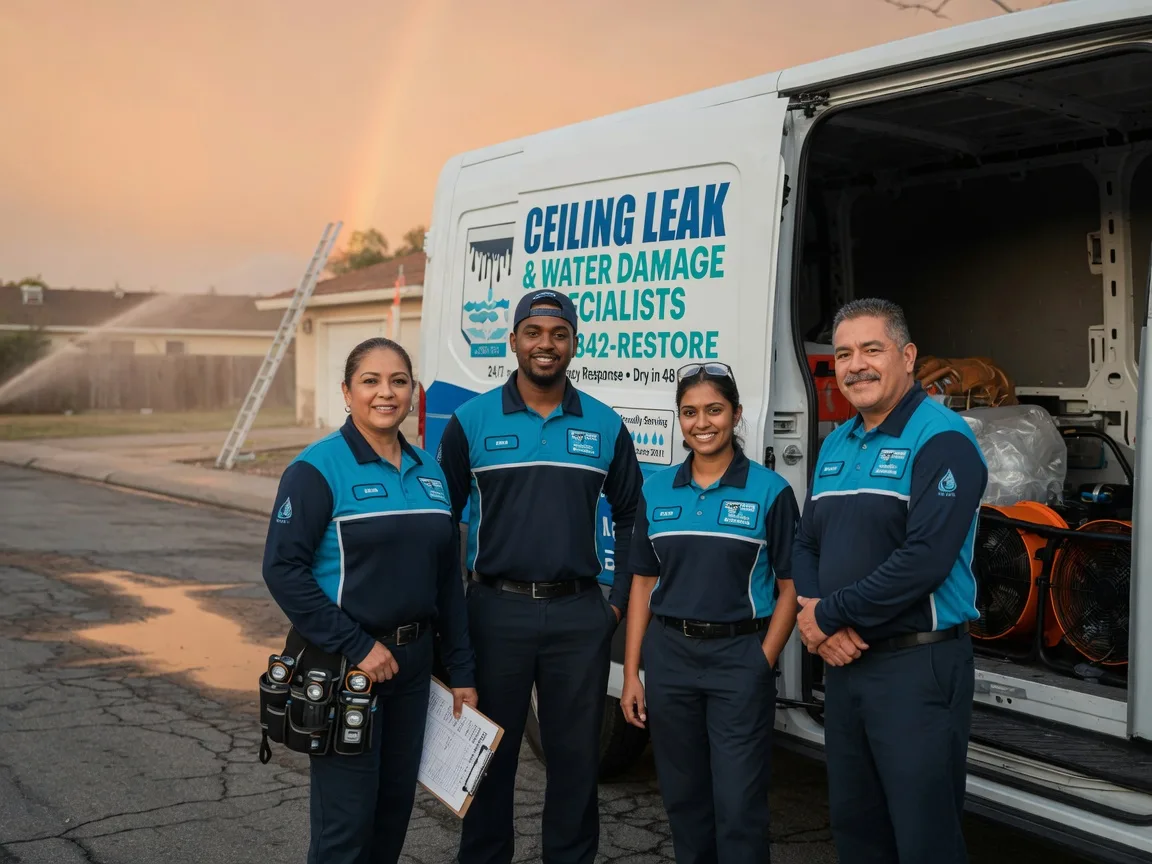 Ceiling Leak Cleanup company in Wrightsboro, TX